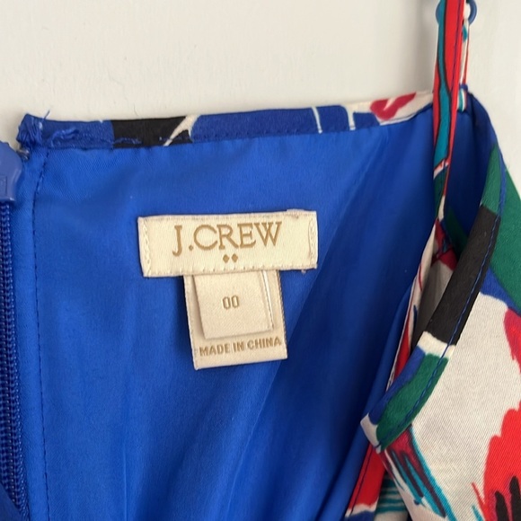 J. Crew factory seaside Spaghetti Strap Mini Dress 00 - Picture 2 of 4